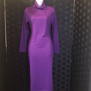 Royal purple dress
